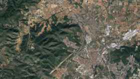 Vista aérea de Albinyana y El Vendrell / GOOGLE MAPS