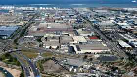 Vista aérea de la planta de Nissan Motor Ibérica en la Zona Franca de Barcelona / EP