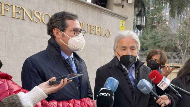 El presidente de CEOE, Antonio Garamendi, junto el vicepresidente de CEOE y presidente de Foment del Treball, Josep Sánchez-Llibre / CG