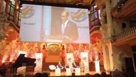 El presidente del Consejo de Administración de Fira de Barcelona, Pau Relat, presenta BforPlanet / TWITTER