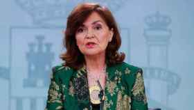 La vicepresidenta del Gobierno, Carmen Calvo / EFE