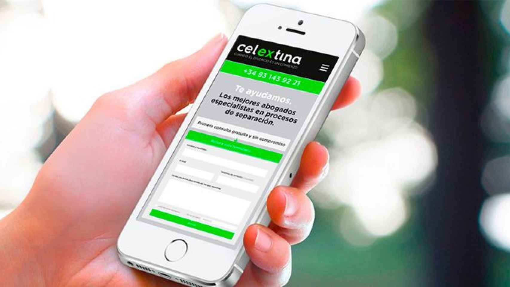 La empresa especializada en divorcios Celextina cuenta con una aplicación y ha abierto oficinas en Barcelona y Madrid / CG