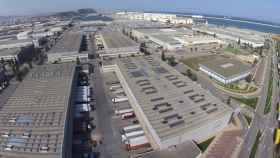 Vista aérea de las instalaciones de Cilsa en el puerto de Barcelona / CG