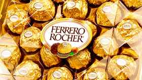 Imagen de una caja de bombones de la marca Ferrero Rocher