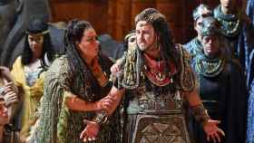 Meade y Vasallo, interpretando Aida / A.BOFILL (LICEU)