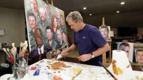 El expresidente de Estados Unidos Goerge W. Bush es un gran aficionado a la pintura