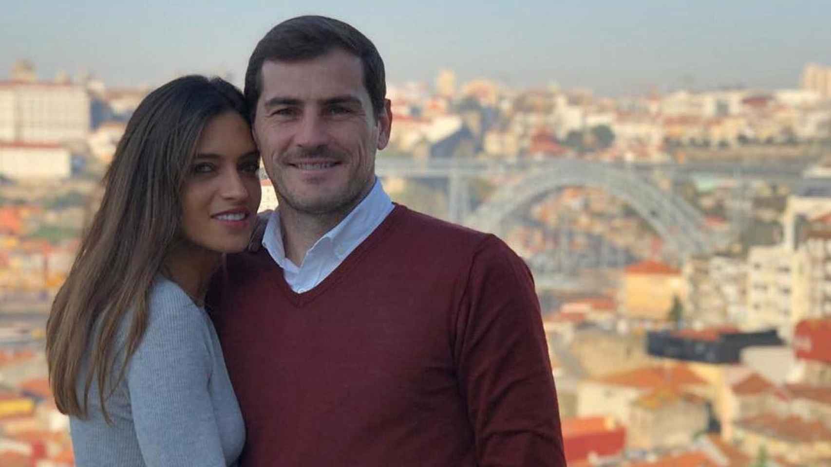 Sara Carbonero e Iker Casillas, en Oporto / INSTAGRAM
