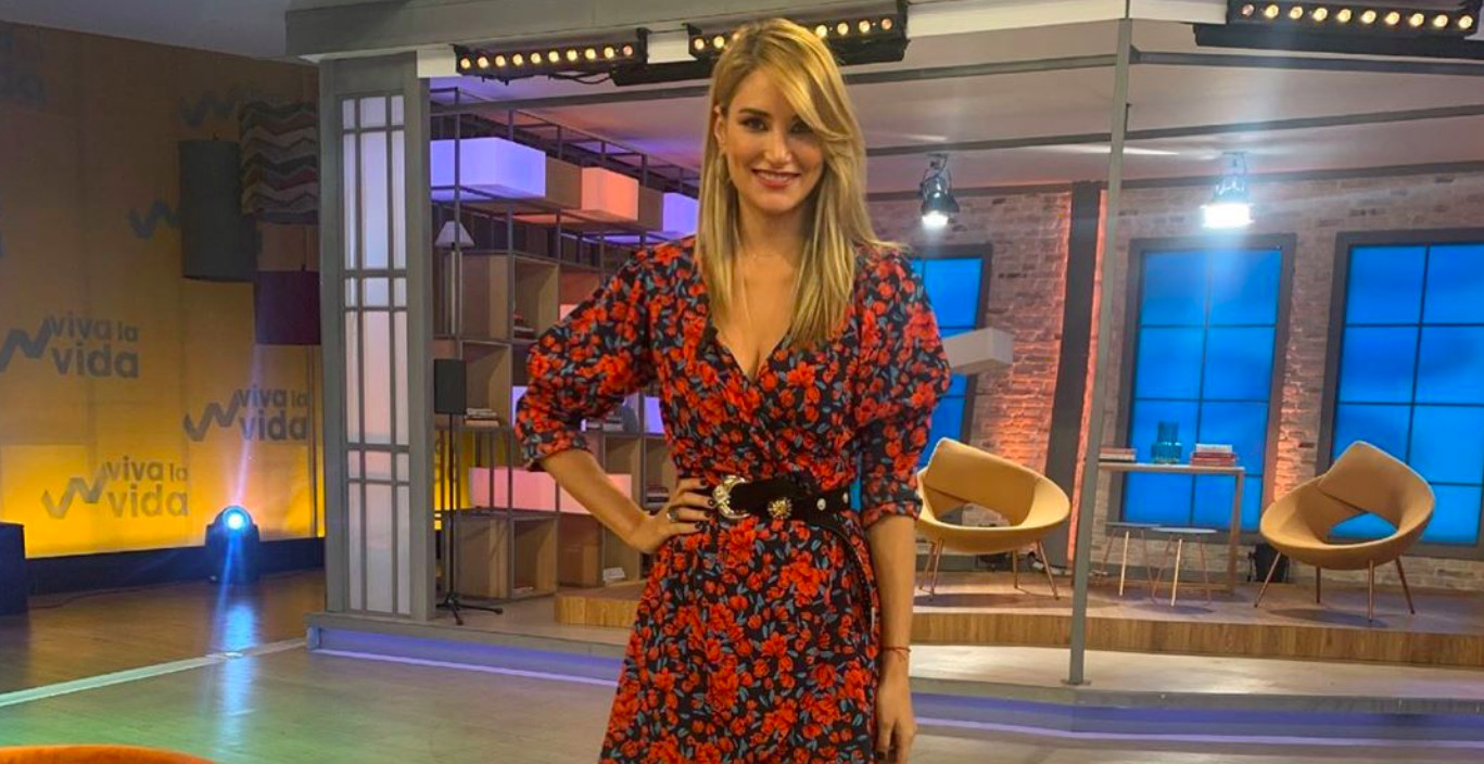 Alba Carrillo en el plató de 'Viva la Vida' en Telecinco / INSTAGRAM