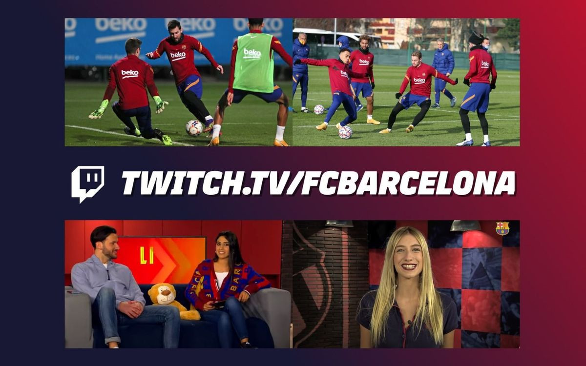 El canal oficial de Twitch del FC Barcelona / FC BARCELONA