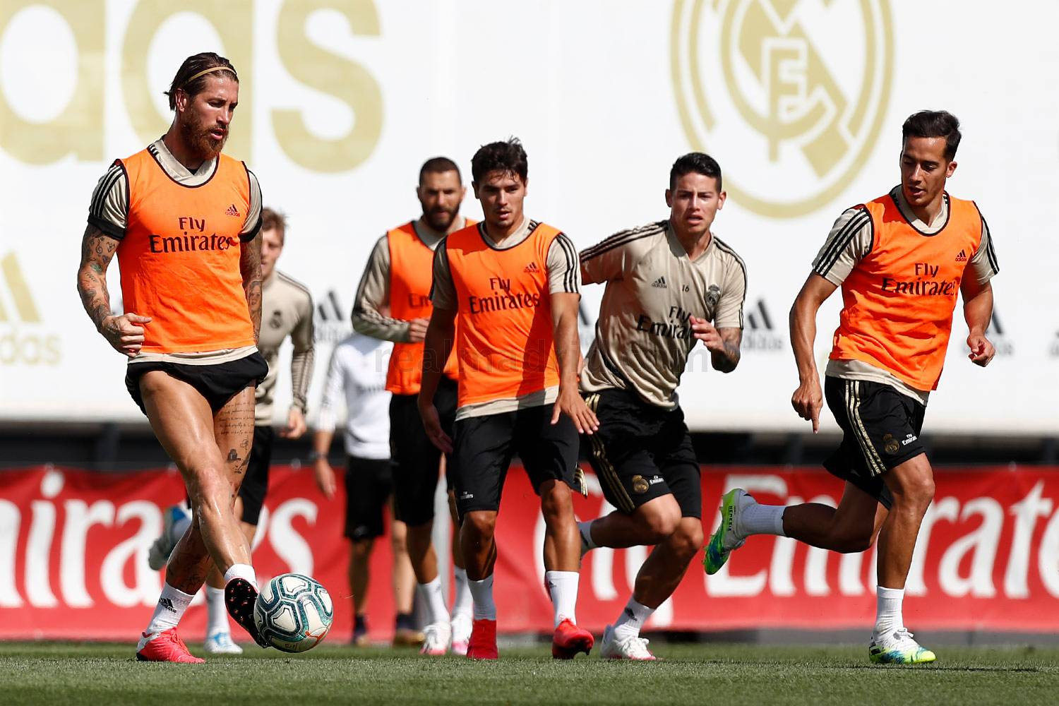 Imagen de un entrenamiento del Real Madrid | RM