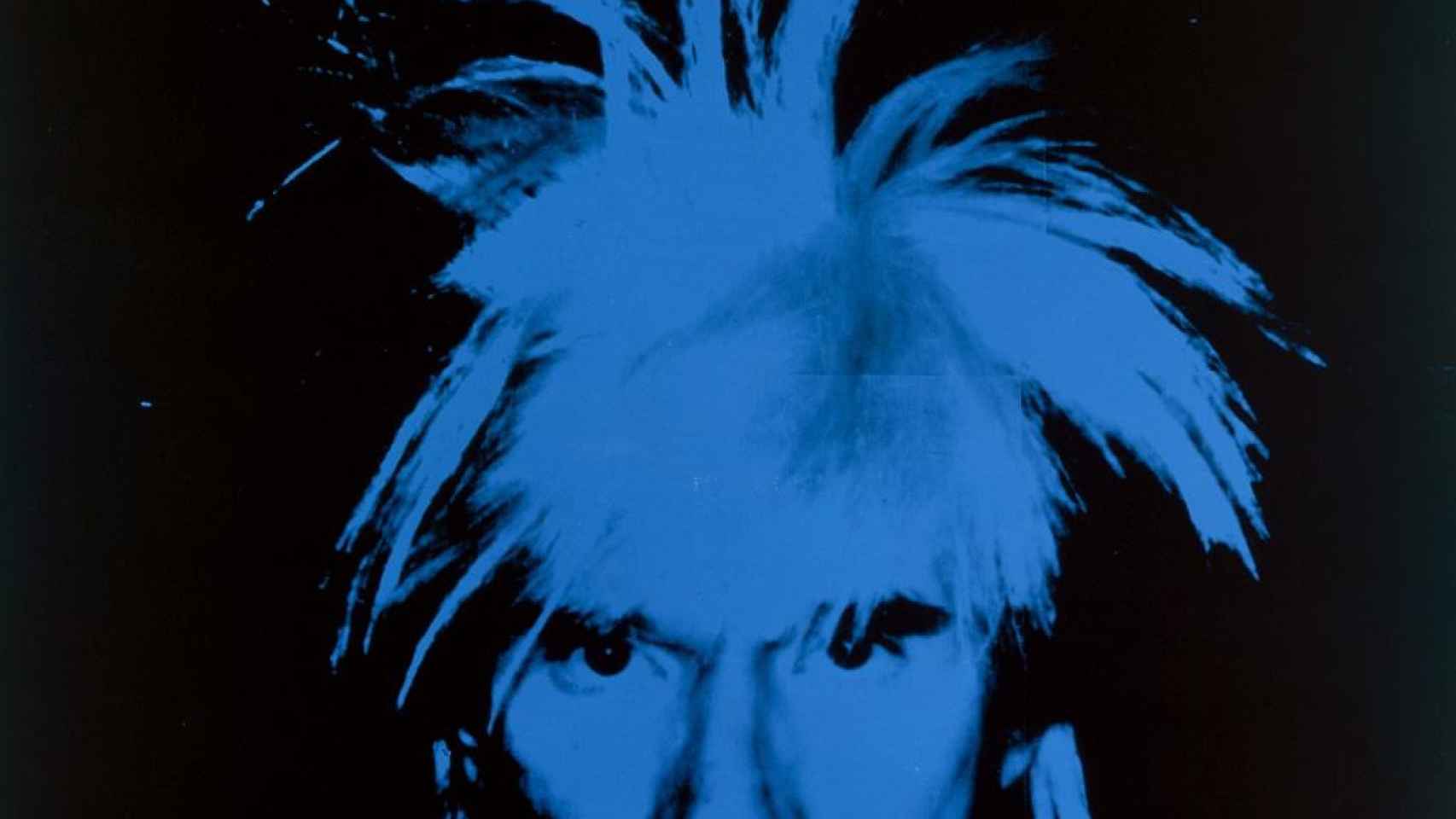 Autorretrato de Andy Warhol, fechado en 1986. THE ANDY WARHOL FOUNDATION INC. / VEGAP, MÁLAGA, 2018