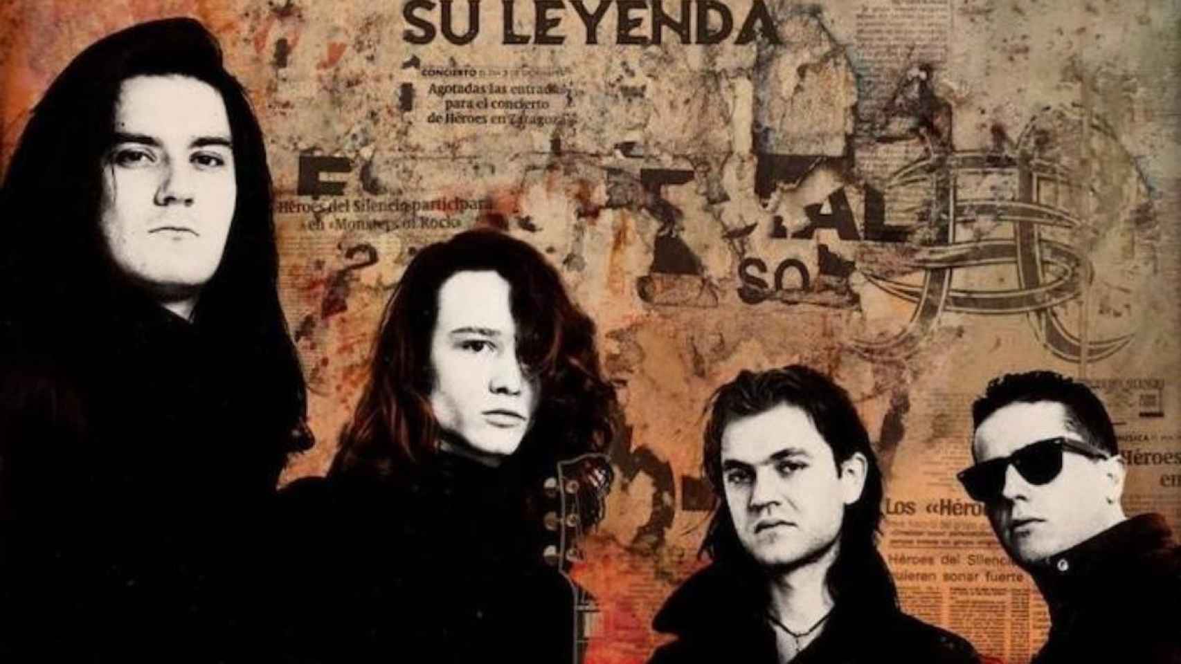 Cartel del documental 'Héroes: Silencio y rock & roll' / BEMYBABY FILMS-NETFLIX