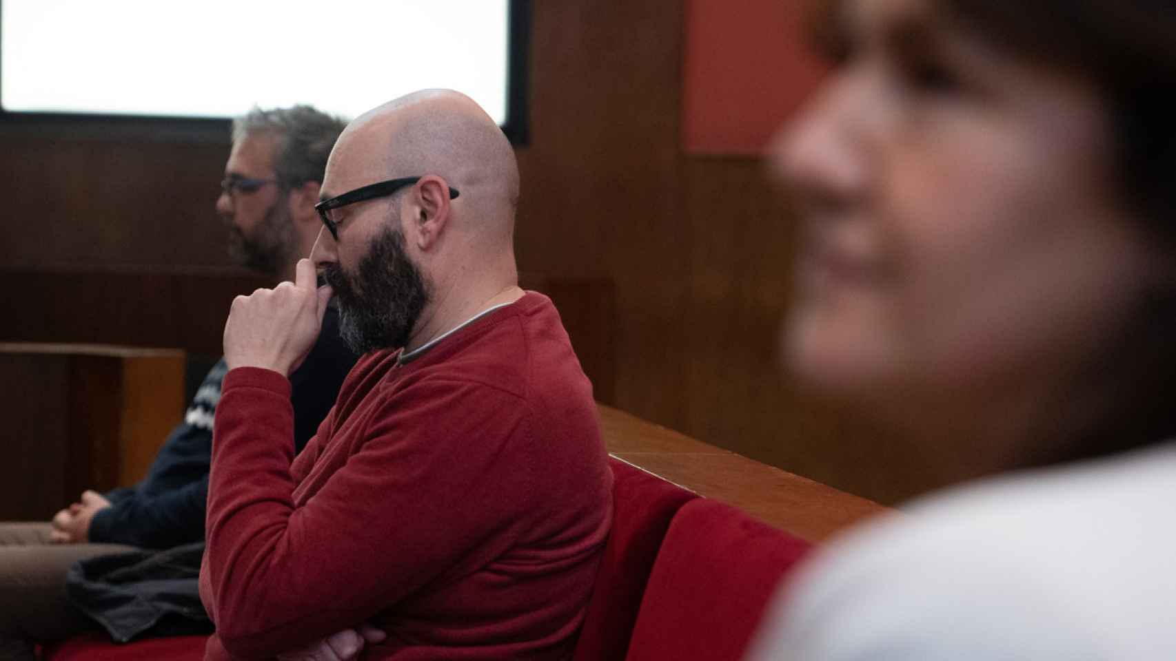 Isaías Herrero, amigo de Laura Borràs, durante el juicio / DAVID ZORRAKINO - EUROPA PRESS