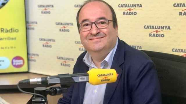 El líder del PSC, Miquel Iceta, en un entrevista en Catalunya Ràdio / EP