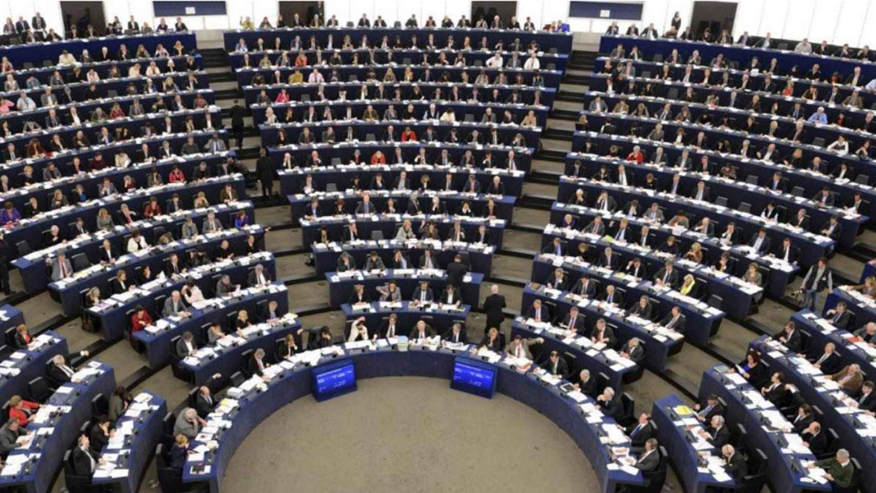 El pleno de la Eurocámara en Estrasburgo / EFE