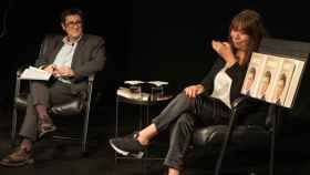 María Jimena Duzán y Manel Manchón en la presentación del libro 'Santos' / LENA PRIETO