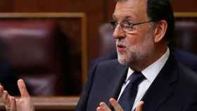 El presidente del Gobierno en funciones, Mariano Rajoy, en el Congreso de los Diputados / EFE