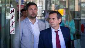 El empresario ruso Alexander Dmitrenko a su salida después de declarar como investigado por el caso ‘Voloh’ / EUROPA PRESS