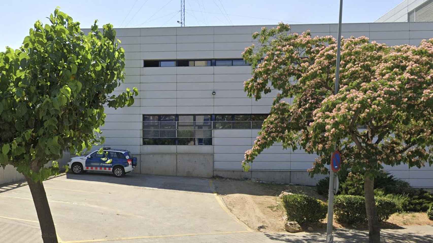 Comisaría de los Mossos en Figueres, a la que fue el detenido / MAPS