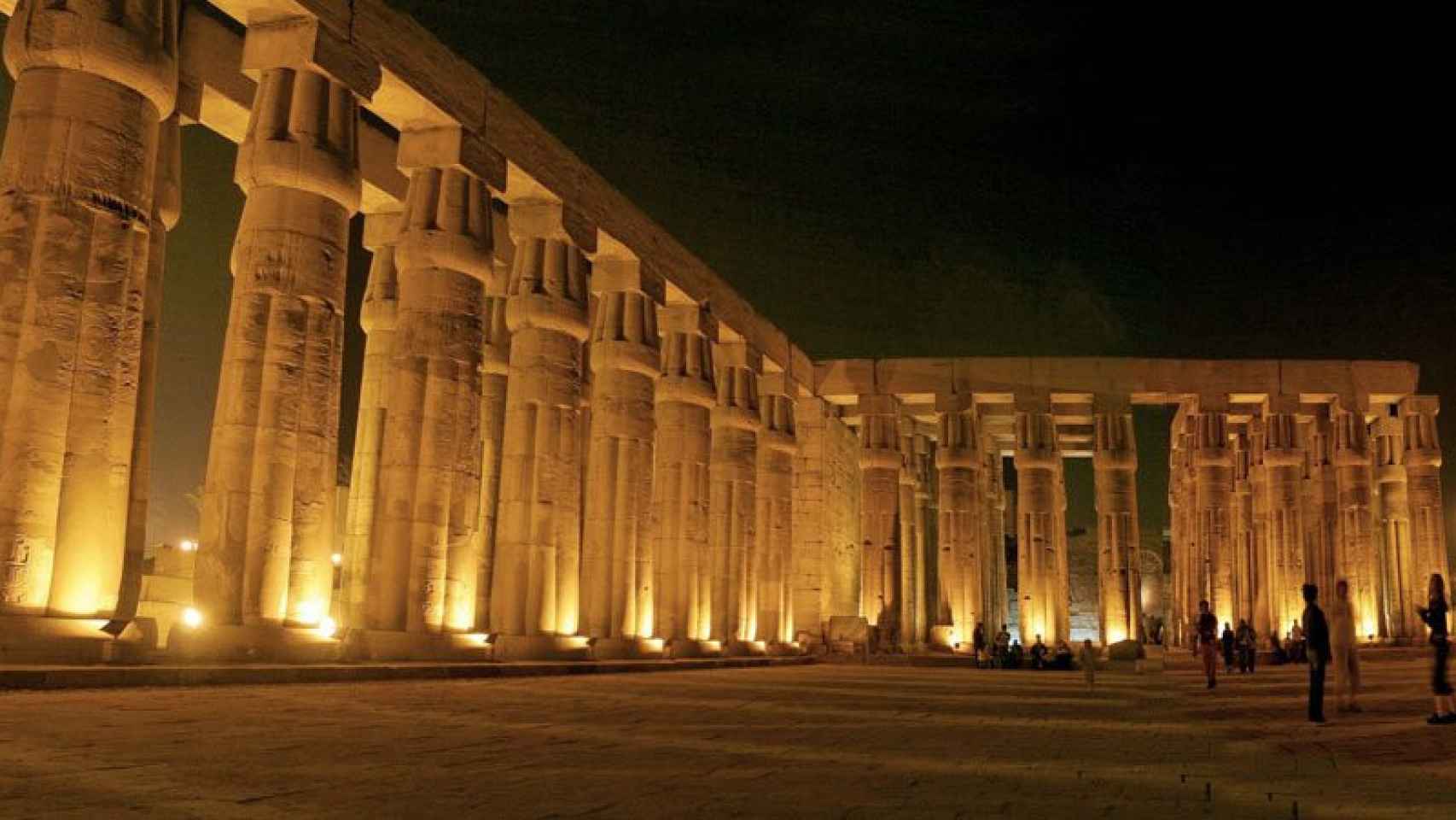 El templo de Luxor de Egipto, uno de los lugares más visitados del país