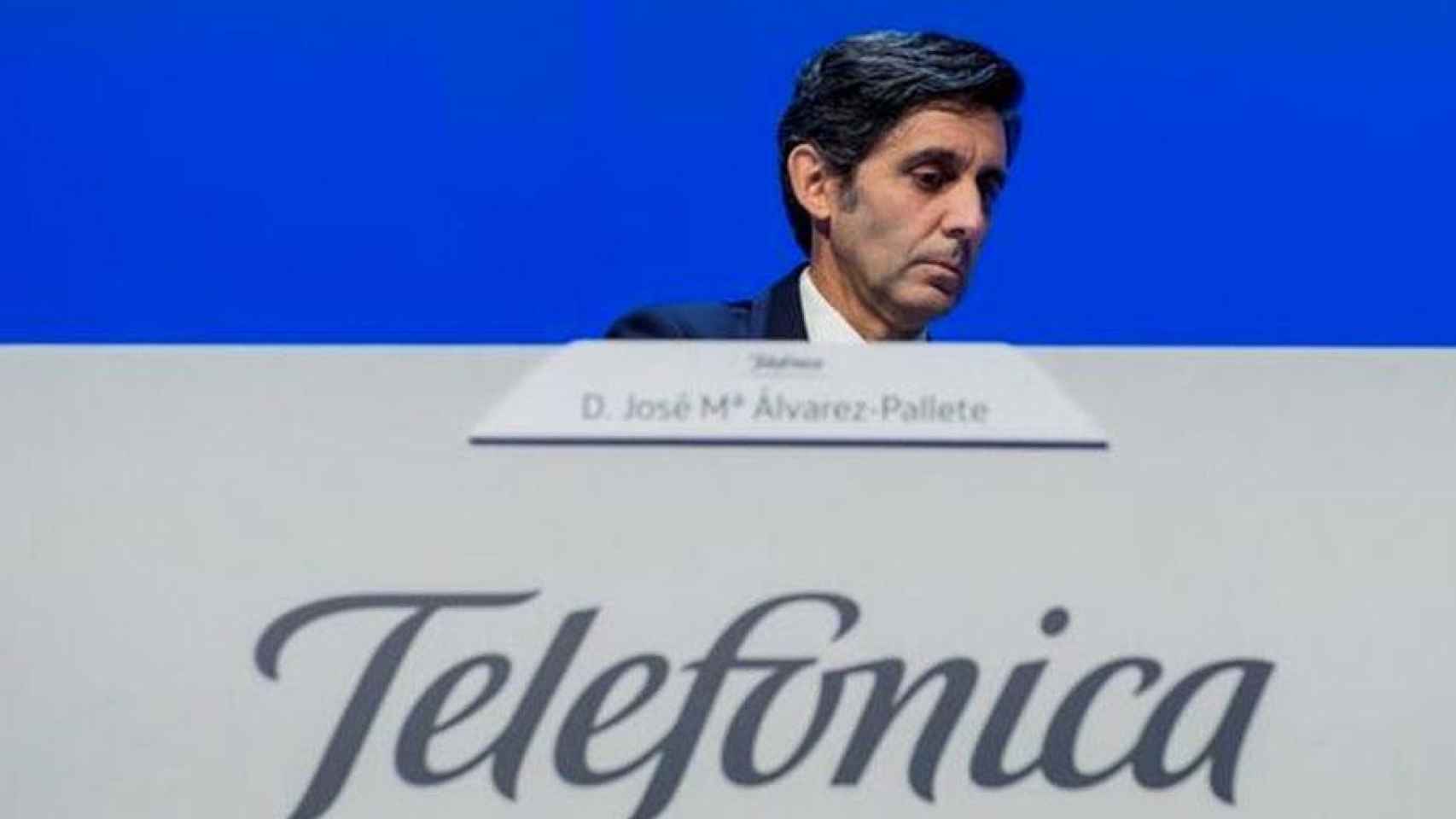 José María Álvarez-Pallete, presidente ejecutivo de Telefónica /EFE