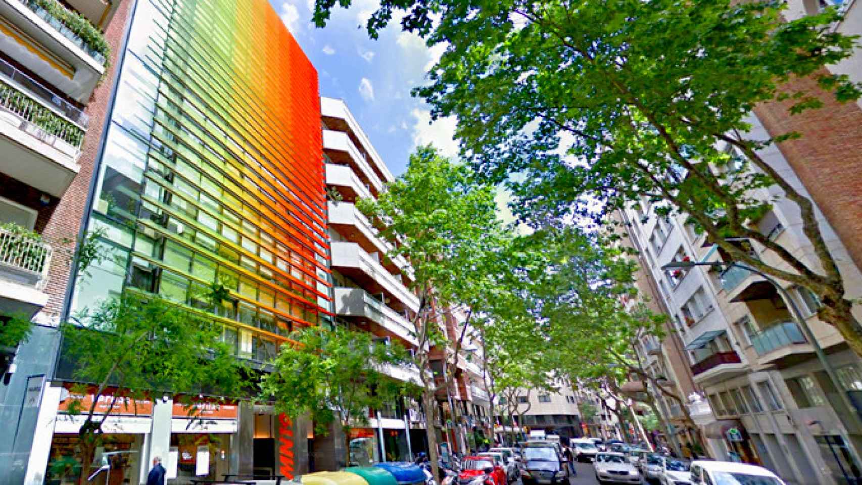 El exterior de la hasta ahora sede social de la promotora Stoneweg en Barcelona / CG