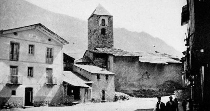 Imagen de Andorra la Vella en 1920 / WIKIPEDIA