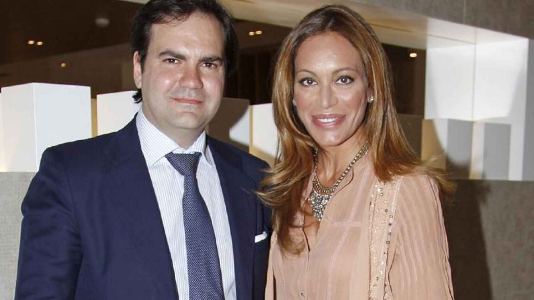 Gemma Ruiz en una foto de archivo con su marido