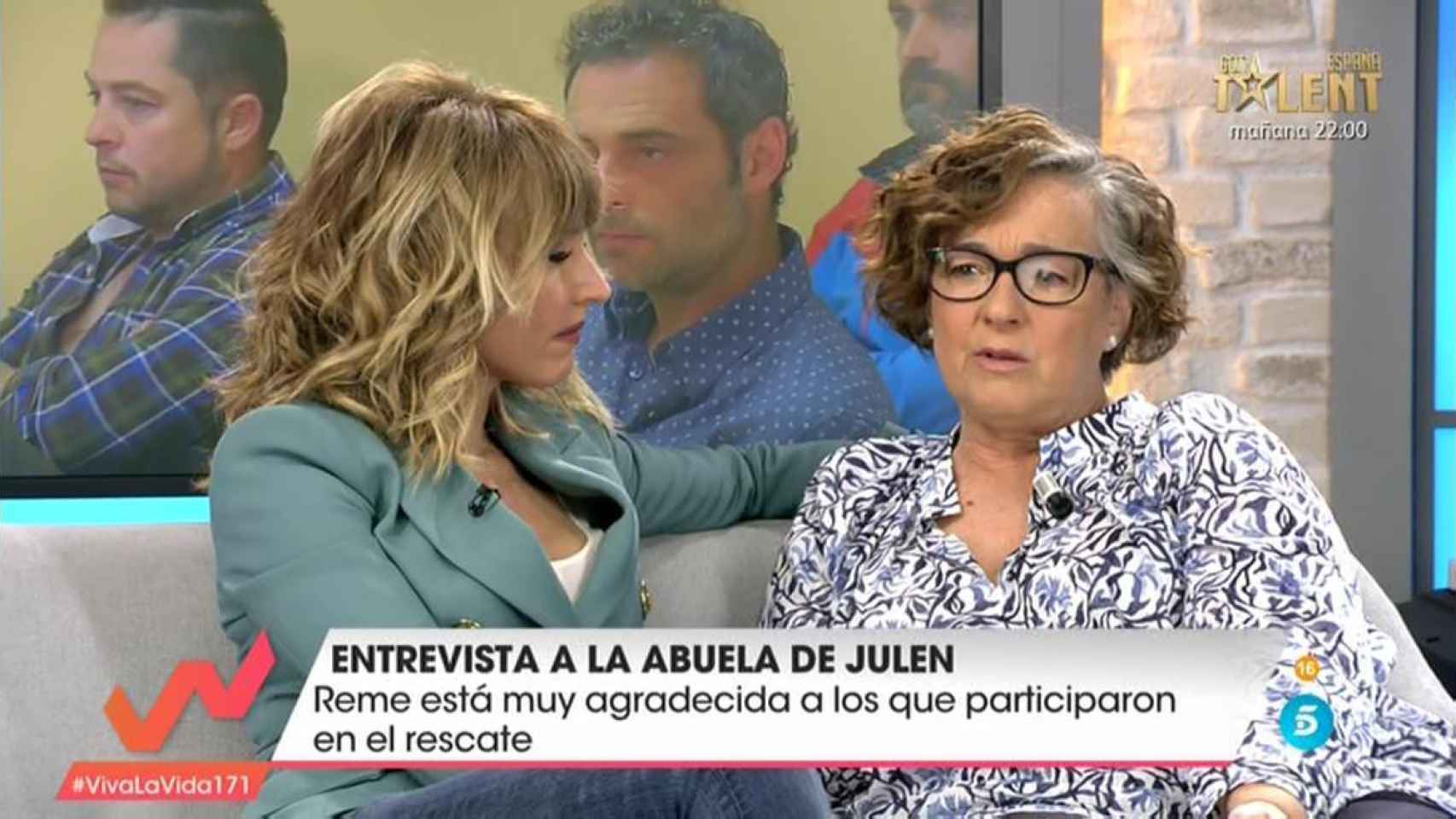 La abuela de Julen en una entrevista en Telecinco / TWITTER
