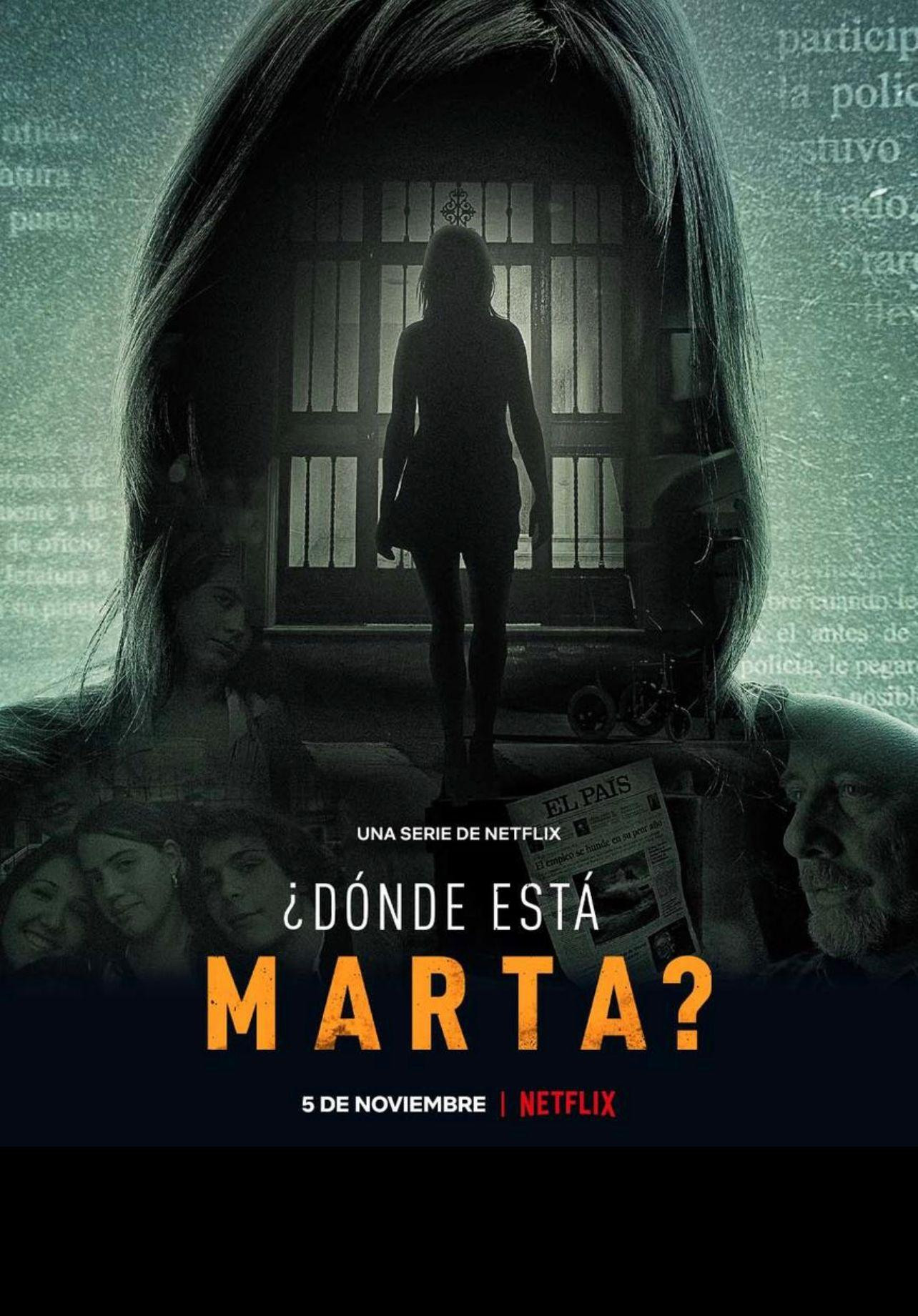 Cartel de '¿Dónde está Marta?' / NETFLIX