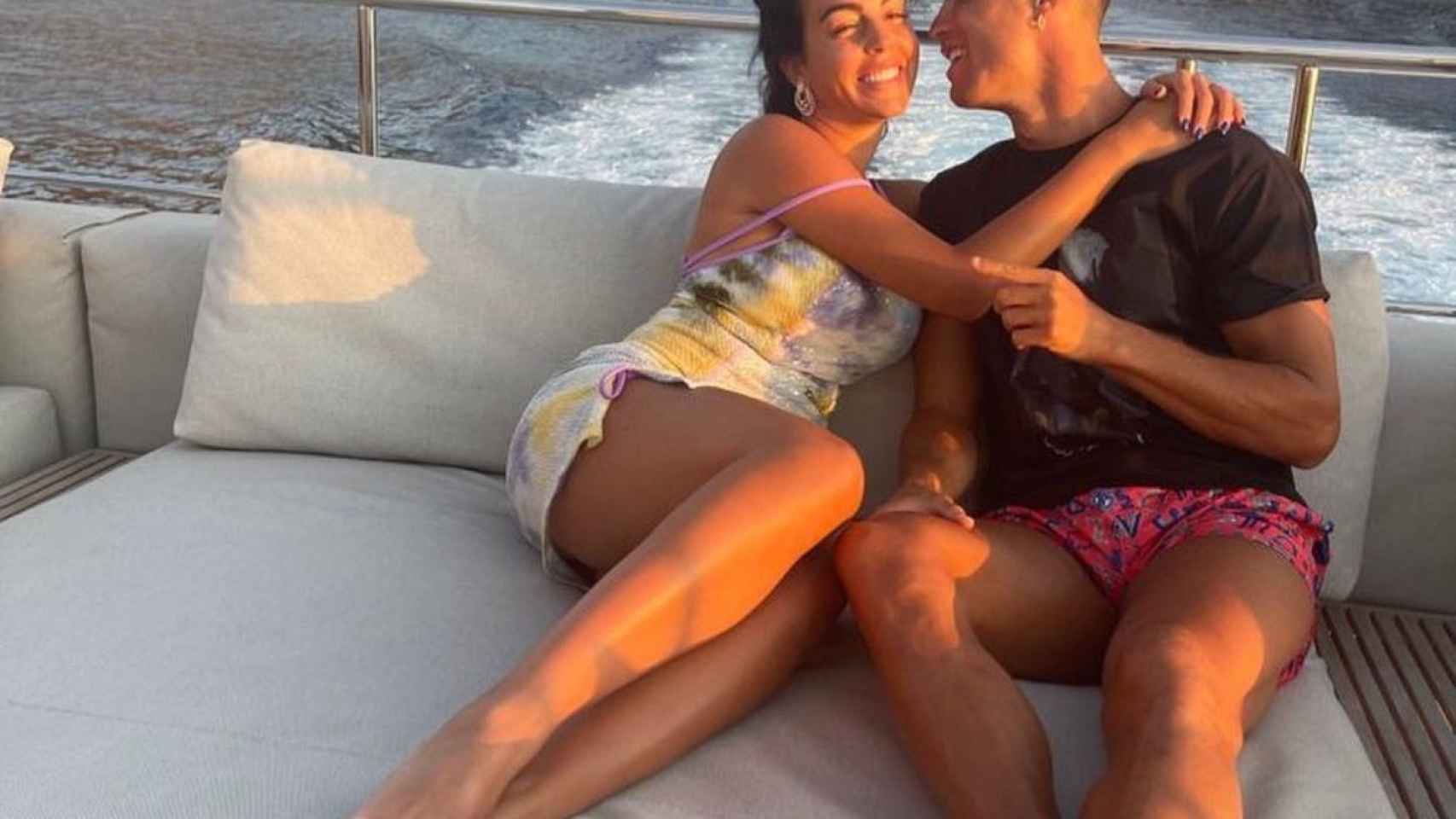 La imagen más romántica de Cristiano Ronaldo y Georgina Rodríguez