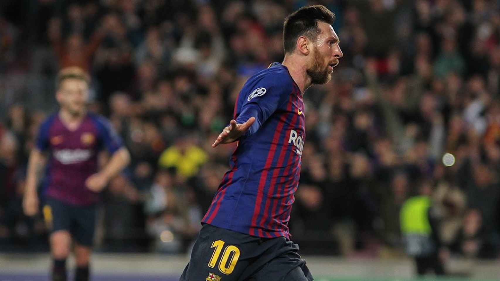 Leo Messi celebra un gol / EP