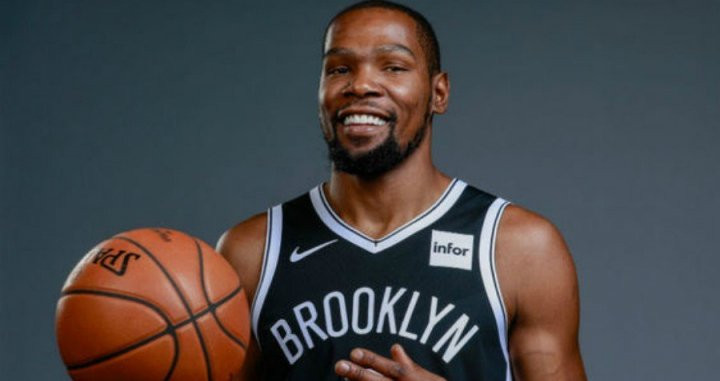 Kevin Durant, con la camiseta de los Brooklyn Nets | NBA