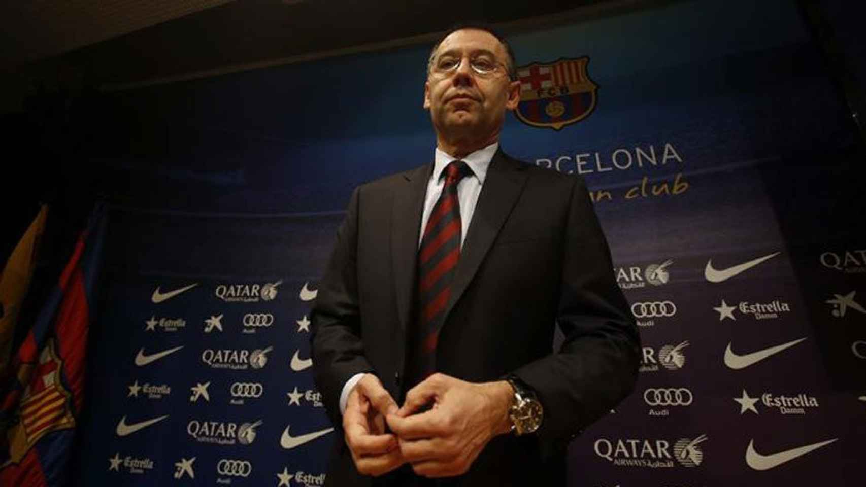 El presidente del FC Barcelona, Josep María Bartomeu / EFE