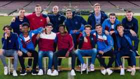 La fotografía de los jóvenes del FC Barcelona de Xavi / FCB