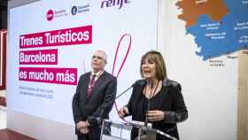 Núria Marín ha presentado el proyecto ‘Trenes Turísticos Barcelona es mucho más' en Fitur 2023/ DIPUTACIÓN DE BARCELONA