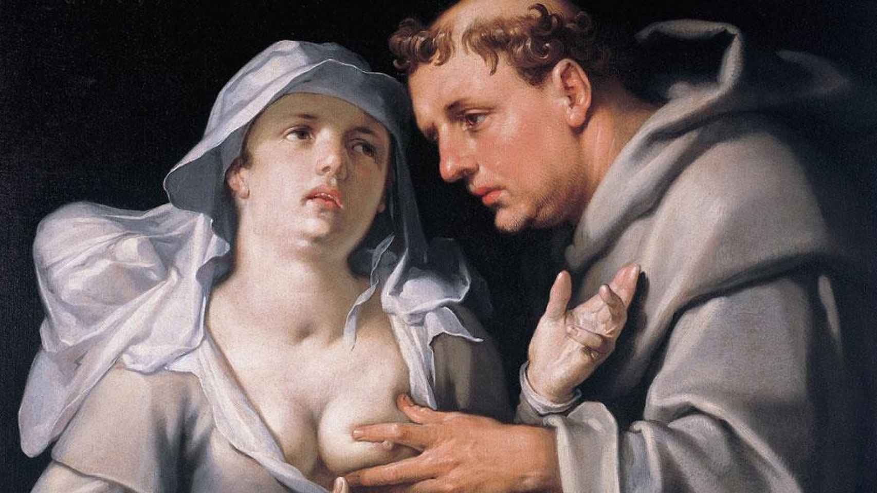 'El fraile y la monja', de Cornelis Cornelisz van Haarlem, sobre la polémica de la sexualidad en el confesionario