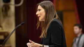 Lorena Roldán, diputada del PP en Cataluña, ha defendido una moción a favor de la aplicación del 25% de castellano