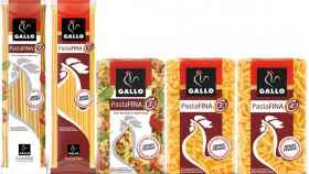 Surtido de productos de Pastas Gallo, empresa que Idilia Food estaría interesada en comprar / CG