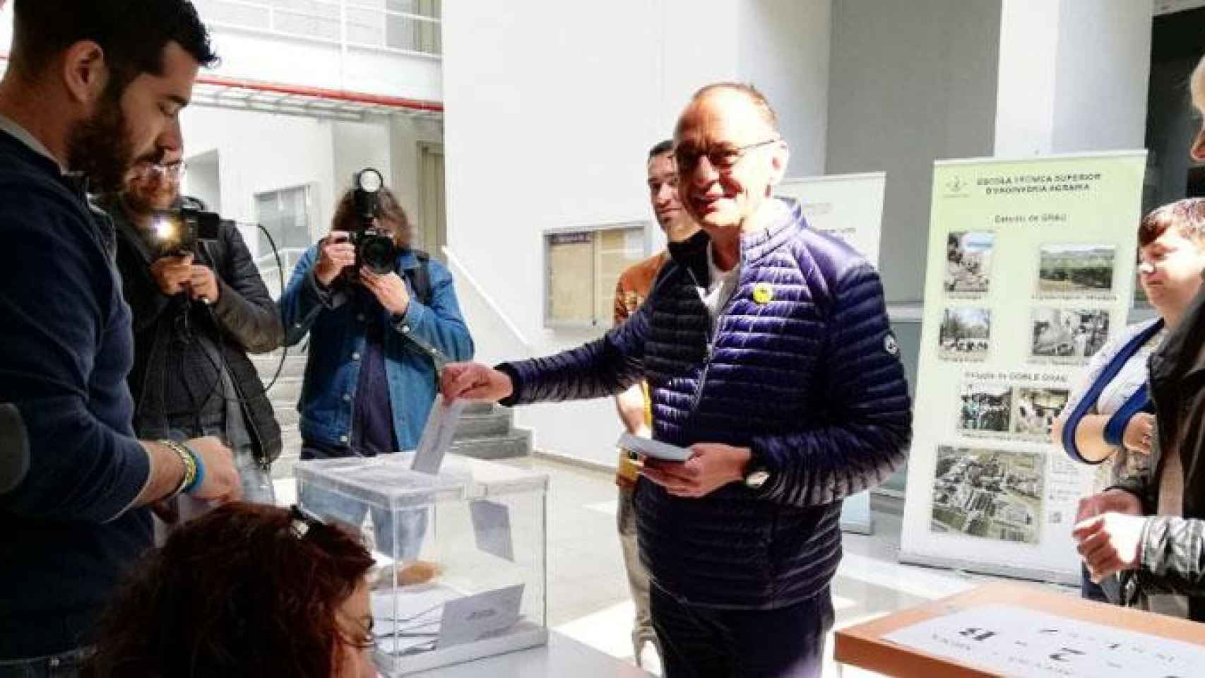 Miquel Pueyo, el candidato de ERC, que ha ganado las elecciones en Lleida tras 15 años de gobierno socialista / TWITTER