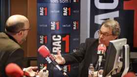 Artur Mas entrevistado esta mañana por Jordi Basté en RAC1