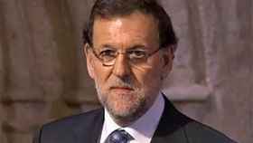 Rajoy, durante el discurso