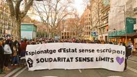 Imagen de la marcha a su inicio en Jardinets de Gracia, en Barcelona / Cedida
