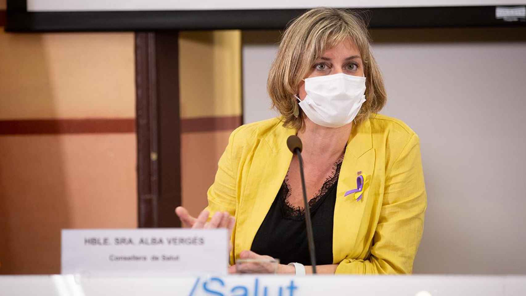 Alba Vergés, 'consellera' de Salud de Cataluña / EUROPA PRESS
