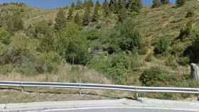 La carretera N-260 en Toses, Girona, donde el hombre ha caído al río / GOOGLE MAPS