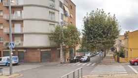 Imagen del lugar donde se ha producido la agresión con un hacha y un cuchillo en Mataró (Barcelona) / CG