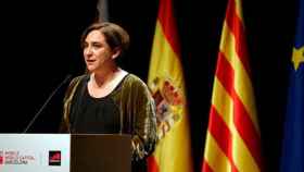 Ada Colau, alcaldesa de Barcelona, en el Mobile World Congress de 2017 / EFE