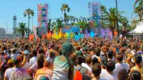 El festival Pride, una de las actividades que se celebran en el Moll de la Fusta a petición del Ayuntamiento de Barcelona / CG