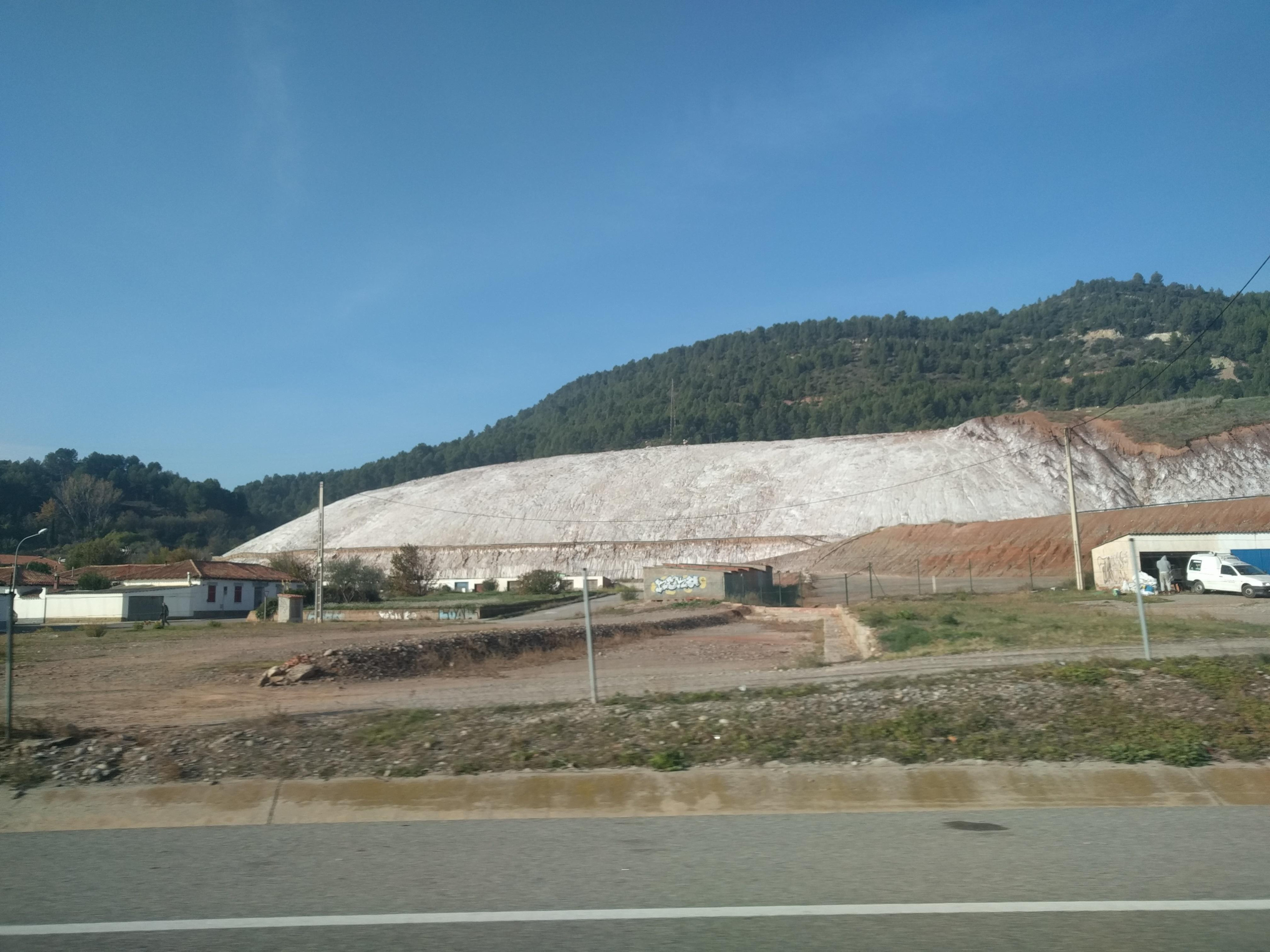 Depósito del Cogulló de residuos de las minas de Iberpotash en Sallent, Barcelona / EP