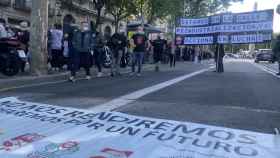 Manifestación de los trabajadores de Nissan a favor de la reindustrialización de la fábrica de la Zona Franca / EP